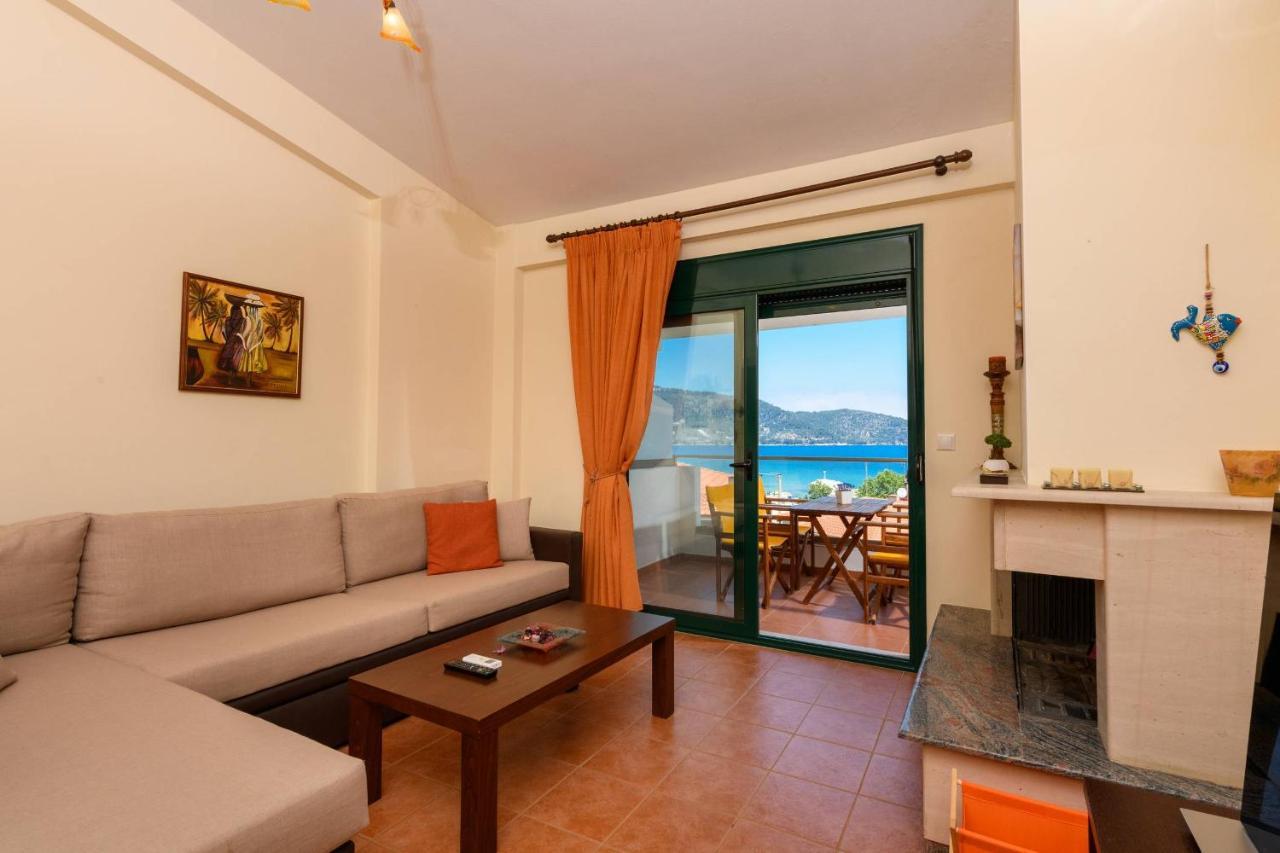 Zoe'S Sea View Apartment Skala Potamia  Exterior photo