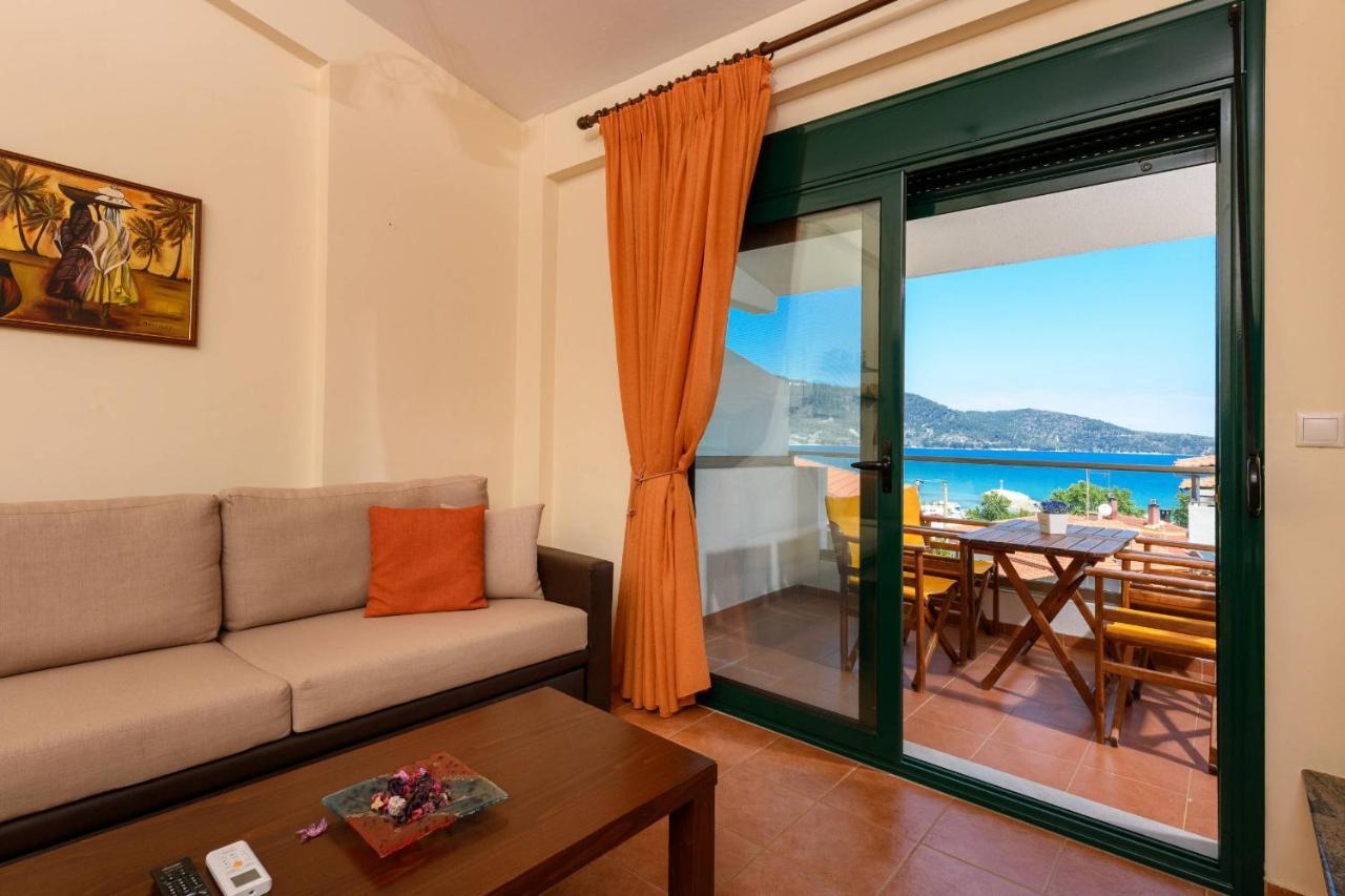 Zoe'S Sea View Apartment Skala Potamia  Exterior photo