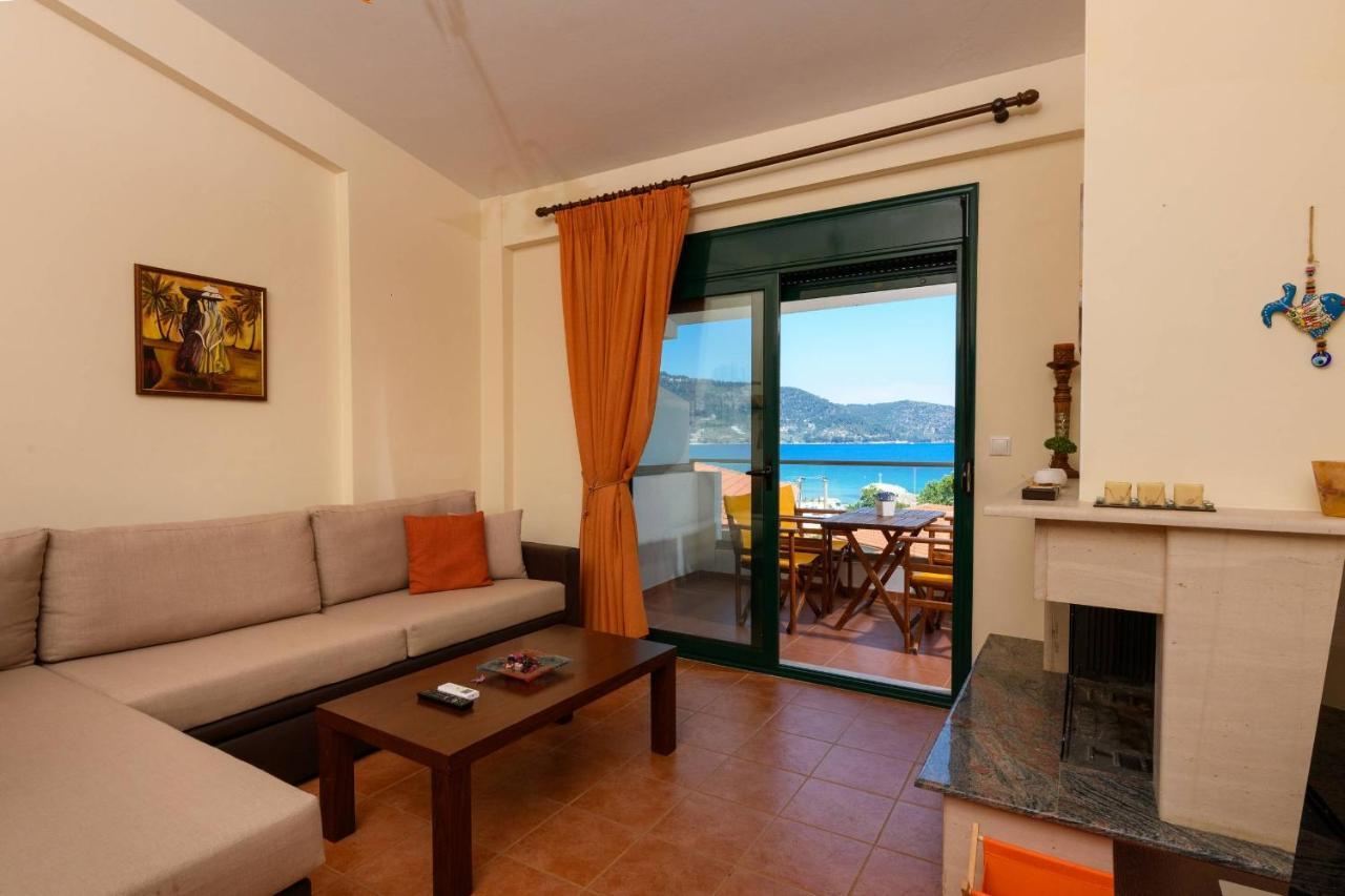 Zoe'S Sea View Apartment Skala Potamia  Exterior photo