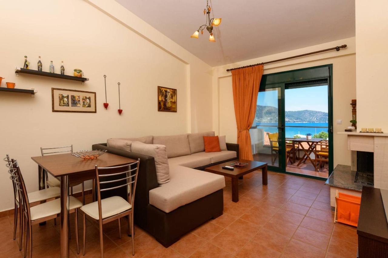 Zoe'S Sea View Apartment Skala Potamia  Exterior photo