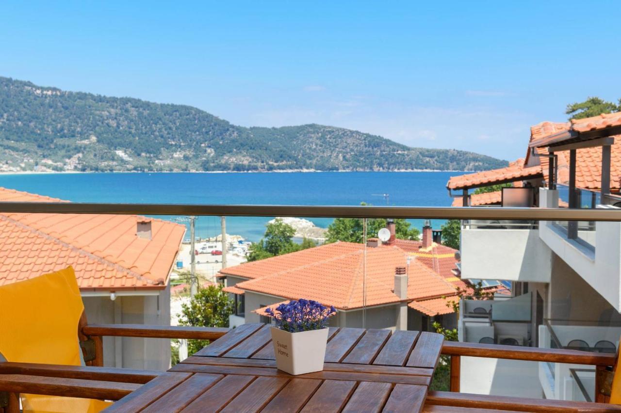 Zoe'S Sea View Apartment Skala Potamia  Exterior photo