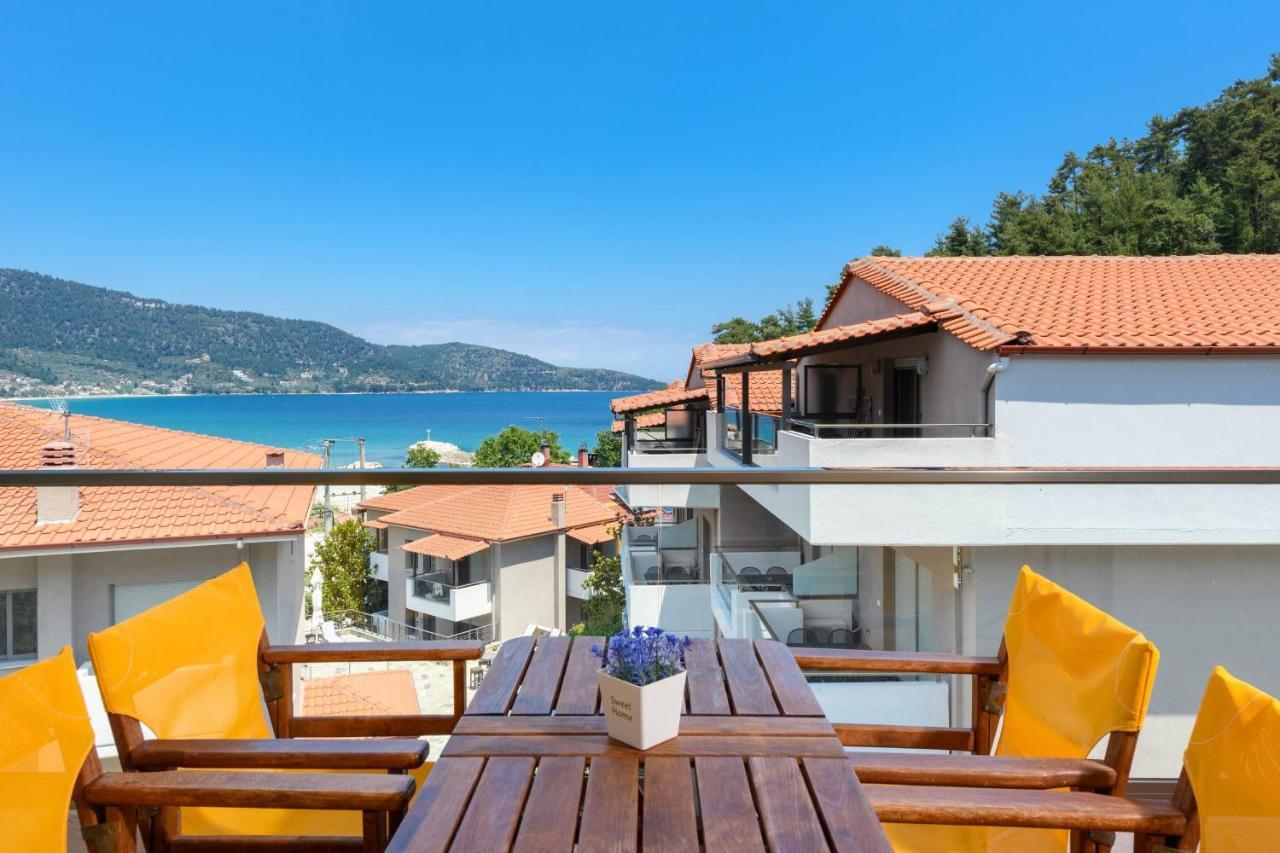 Zoe'S Sea View Apartment Skala Potamia  Exterior photo